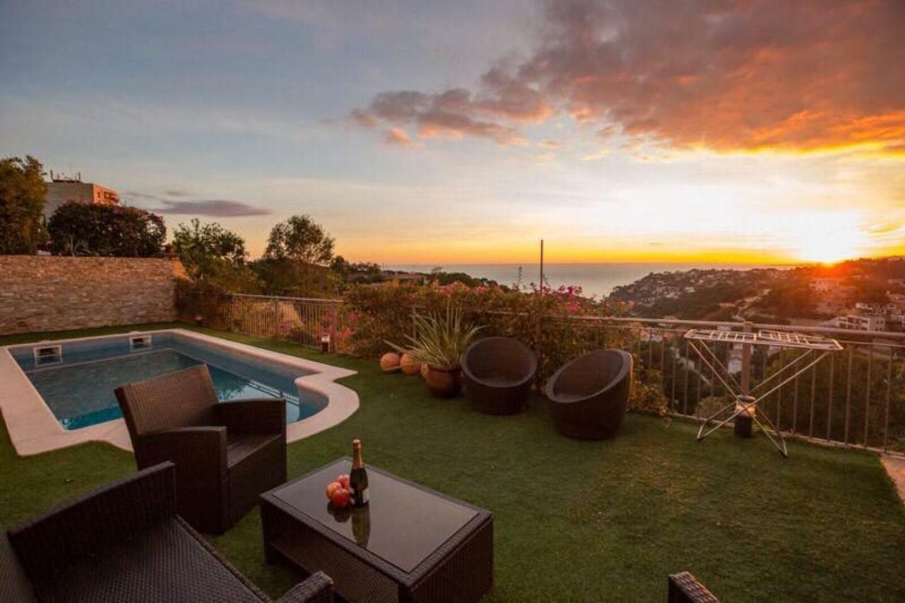 Luxury Villa Vista Del Mar Lloret de Mar Exterior foto